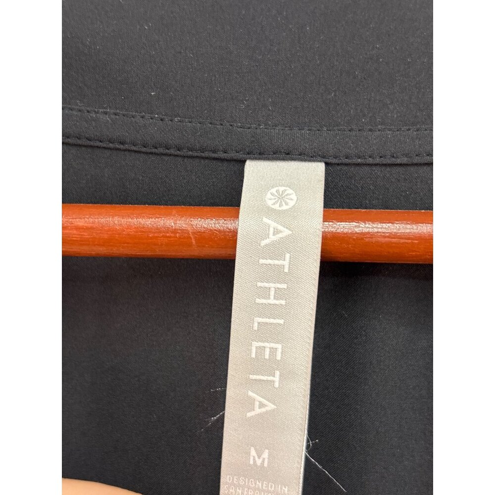 Athleta Womens Black Romper Size M - Picture 4 of 8